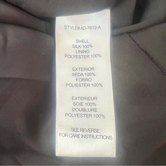 Aryn K. 100% Silk Floral Mini Dress Size M - Picture 9 of 11